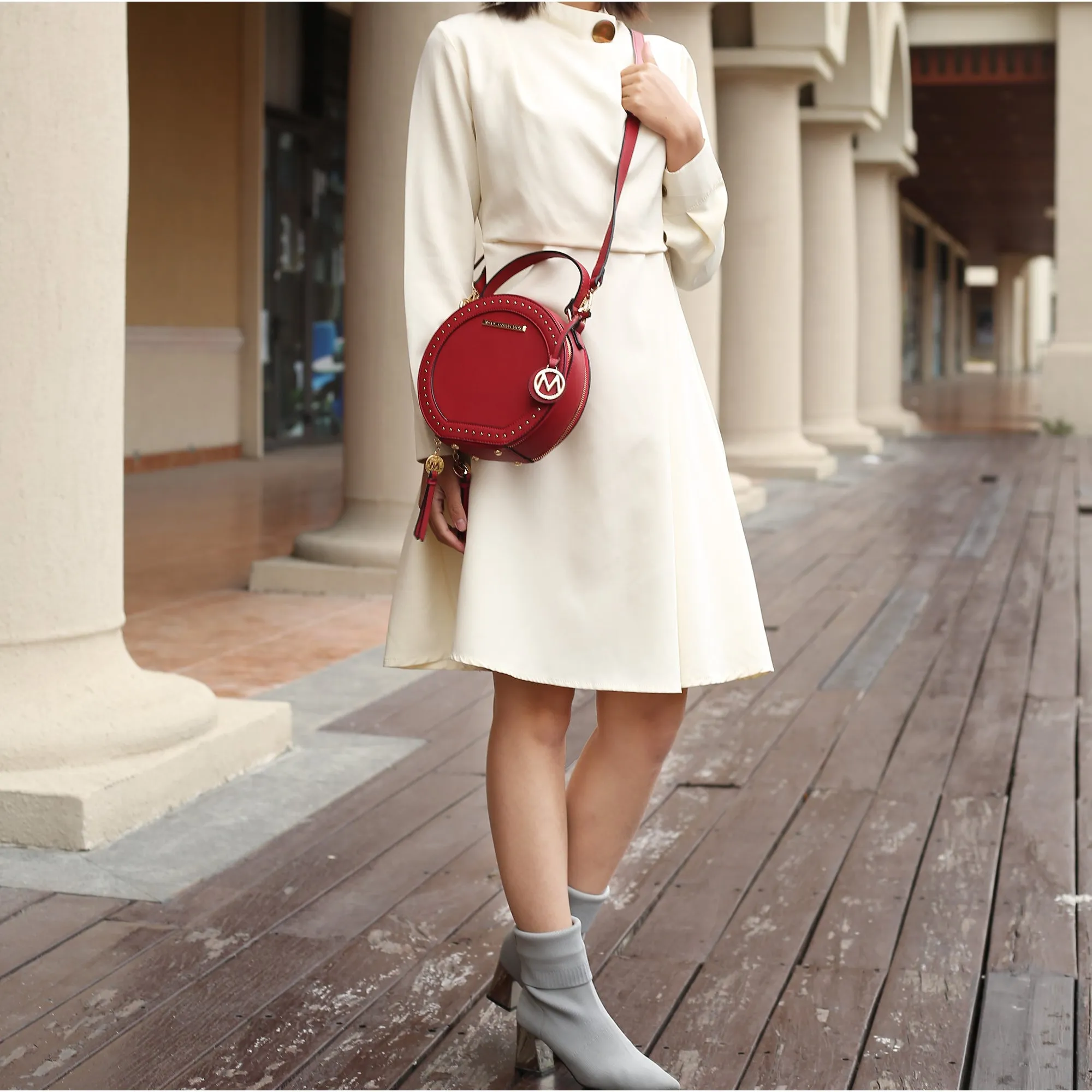 Reformation Lydie Multi Compartment Crossbody Bag