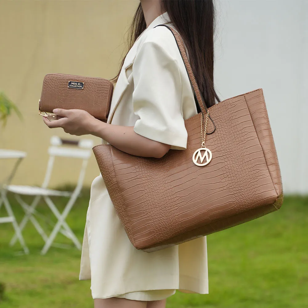 Reformation Sadie Oversize Tote & Wallet Set