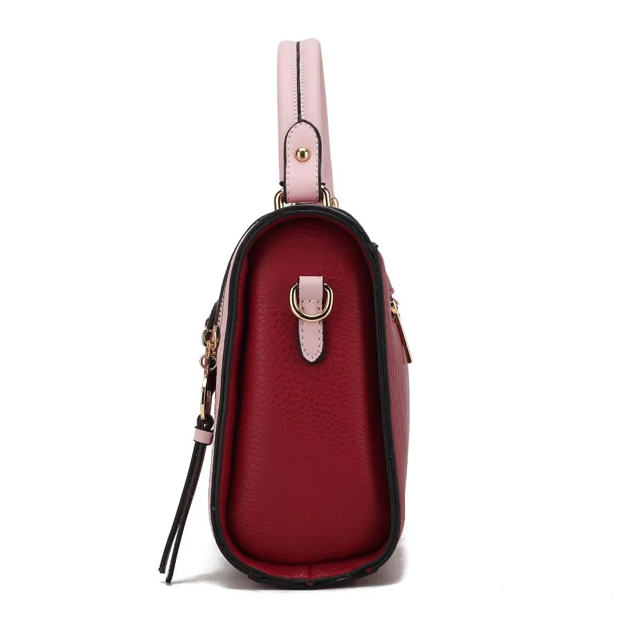 Sabrina Color Block Shoulder Handbag