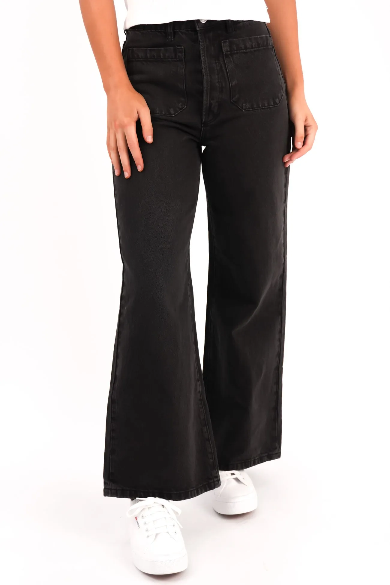 Sailor Jean Stone Black