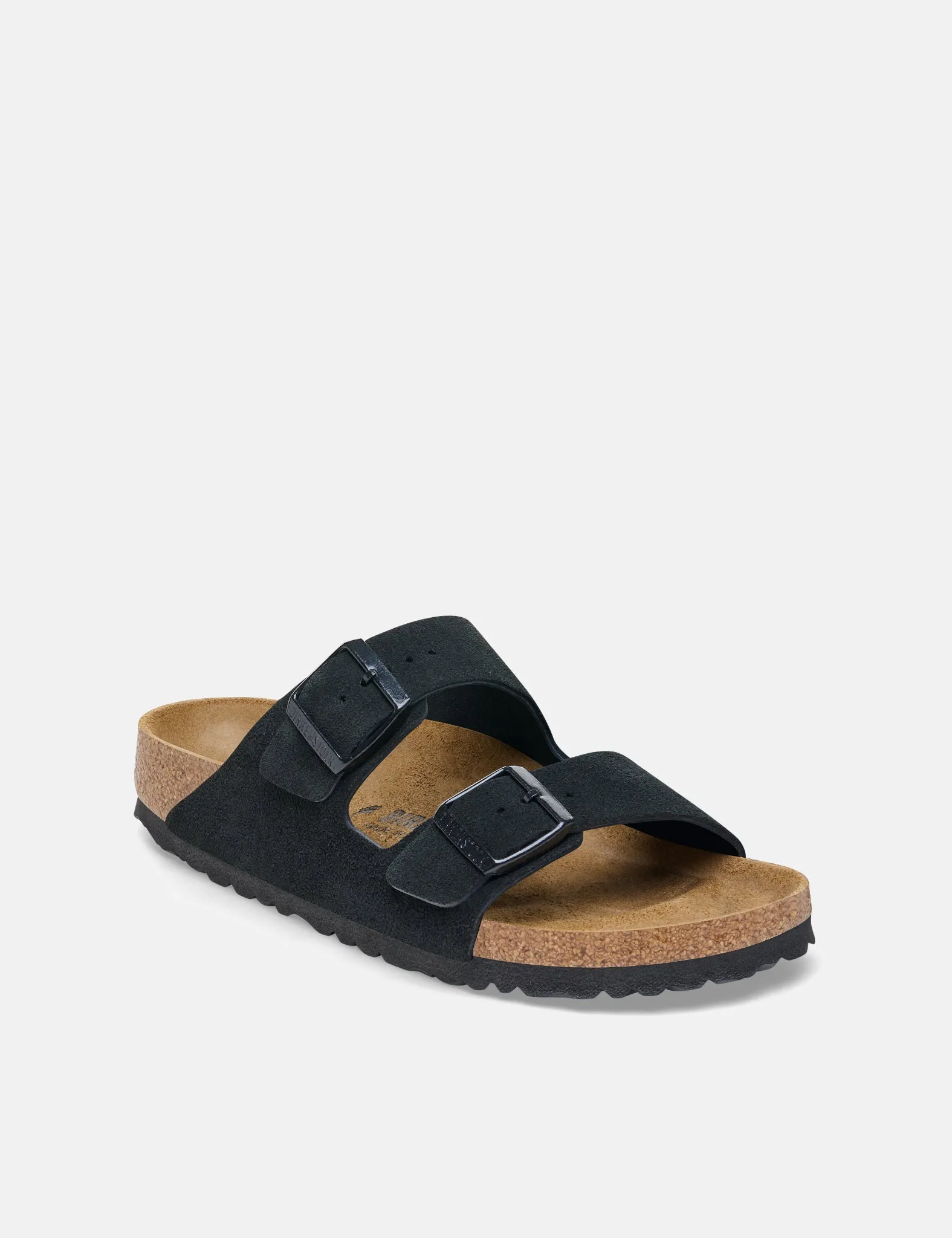 Selling Fast Birkenstock Arizona Suede Sandals (Regular) - Black  Limited Release!