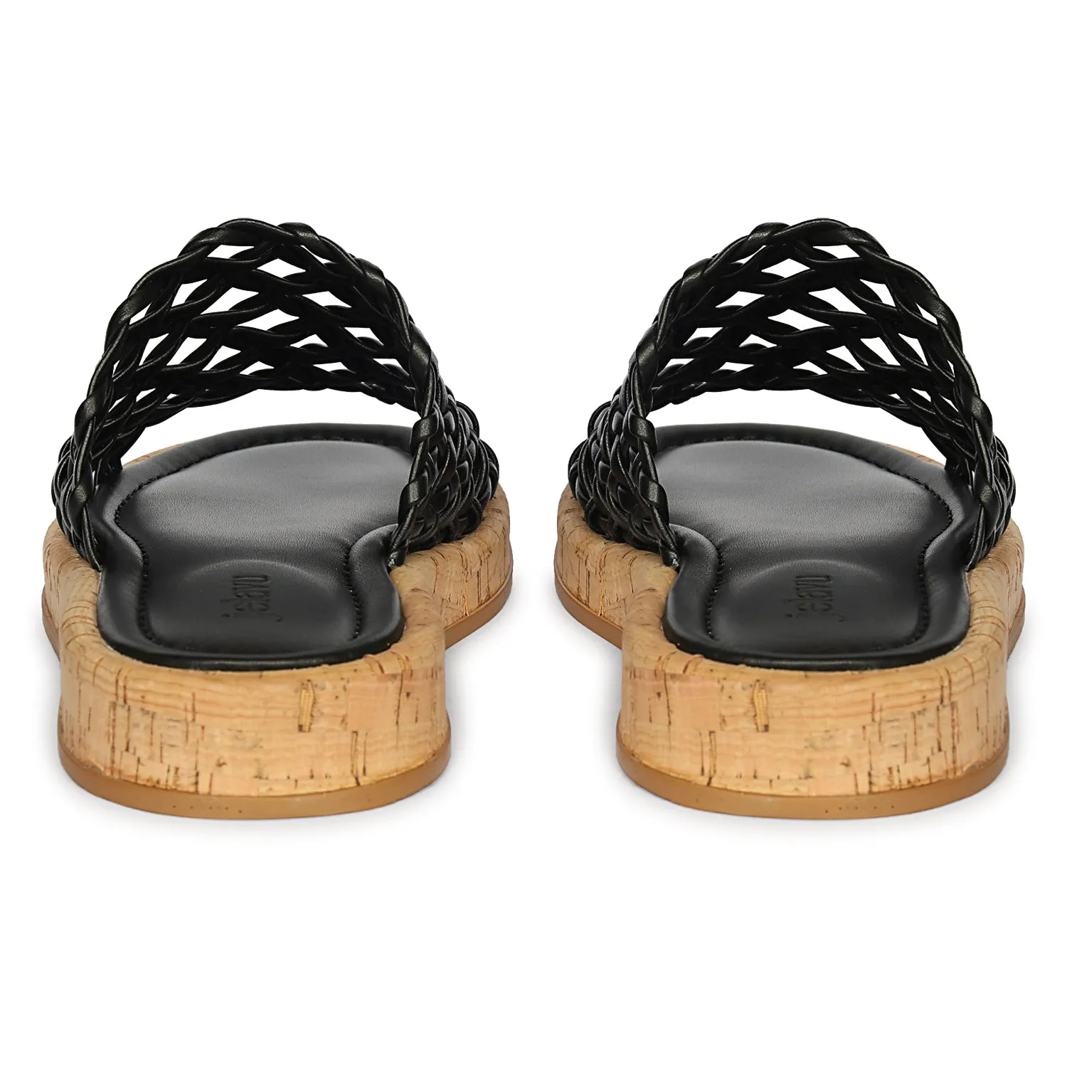 Selling Fast Cloud - Black Sandals  Limited Availability!