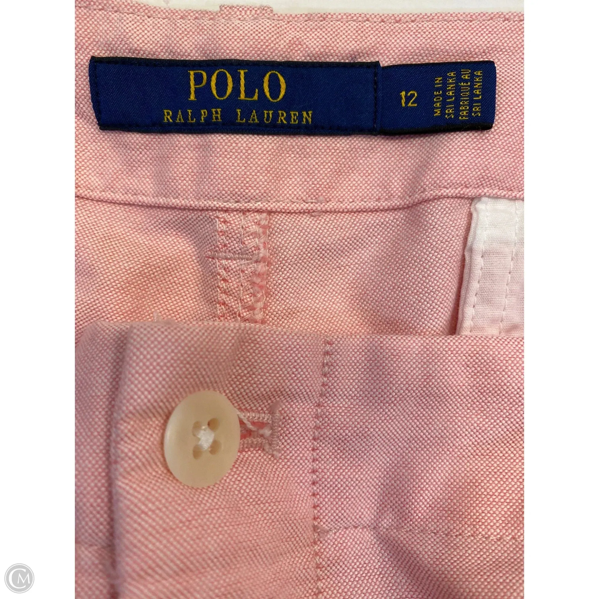 Shorts By Ralph Lauren In Pink, Size: 12