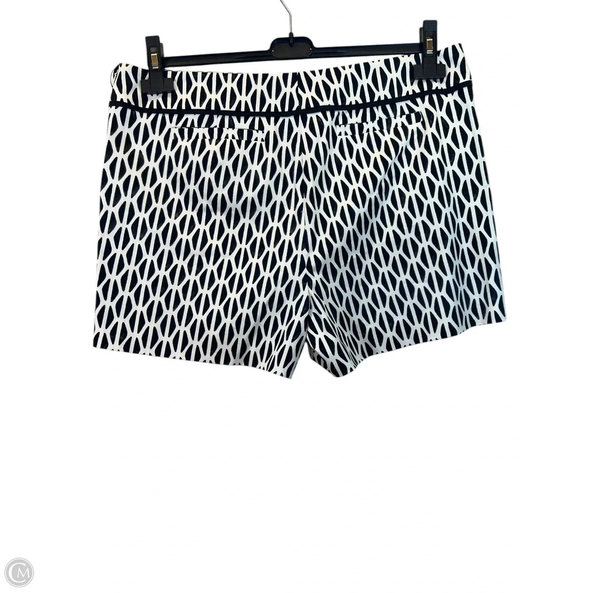 Shorts By Worth Ny In Black & White, Size: 12