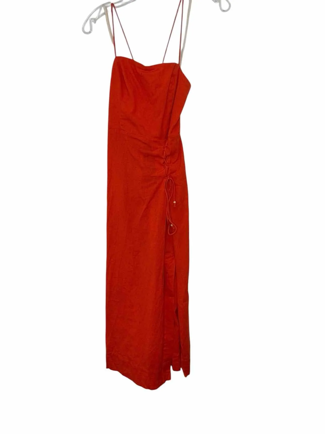 Size 6 Red Pre-Owned Dress- Ladies