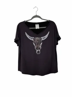 Size Small Charcoal Pre-Owned T-Shirt- Ladies