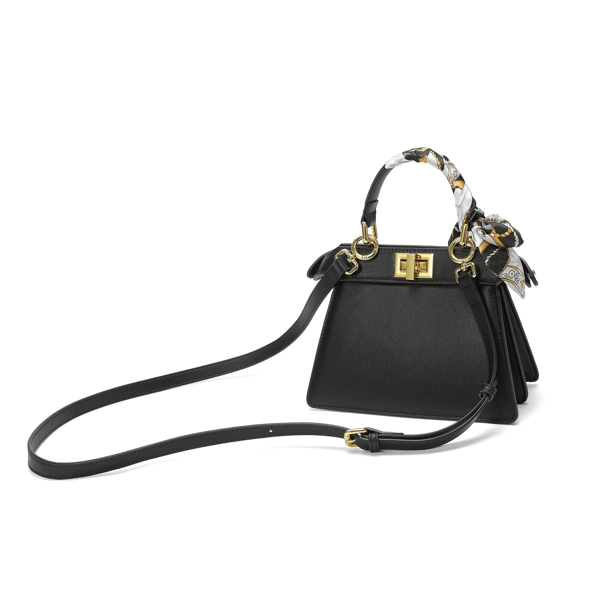 Small Satchel/Shoulder Nappa Leather Bag