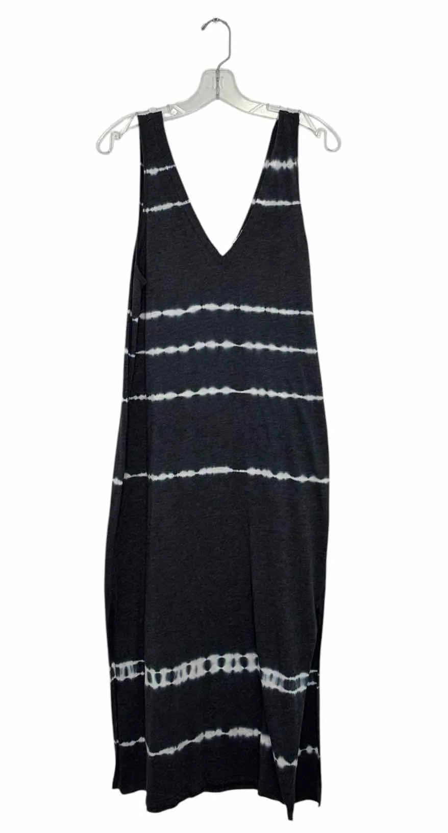 Splendid Size Medium Blue Print Pre-Owned Dress- Ladies