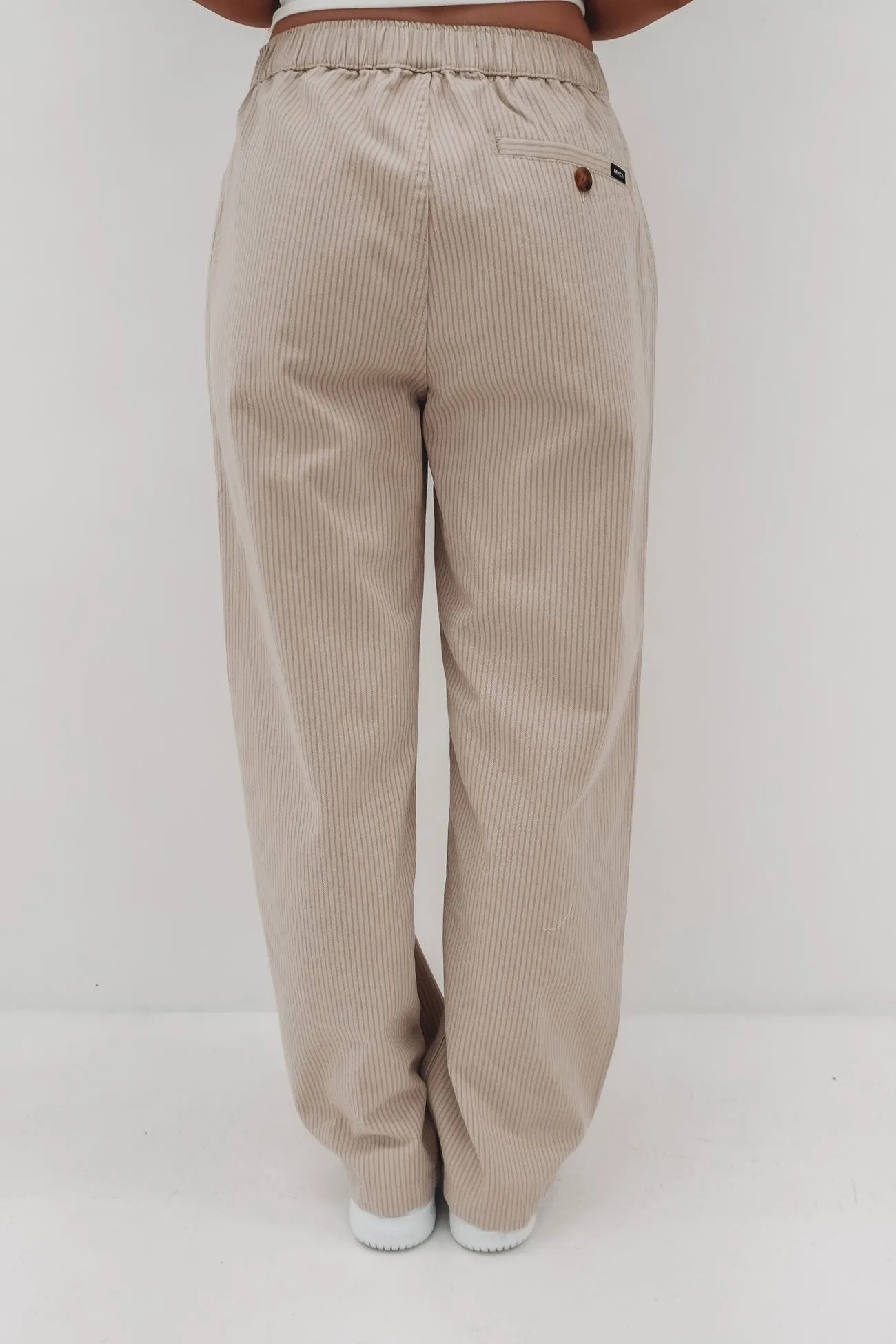 Stripe Hudson Pant Natural