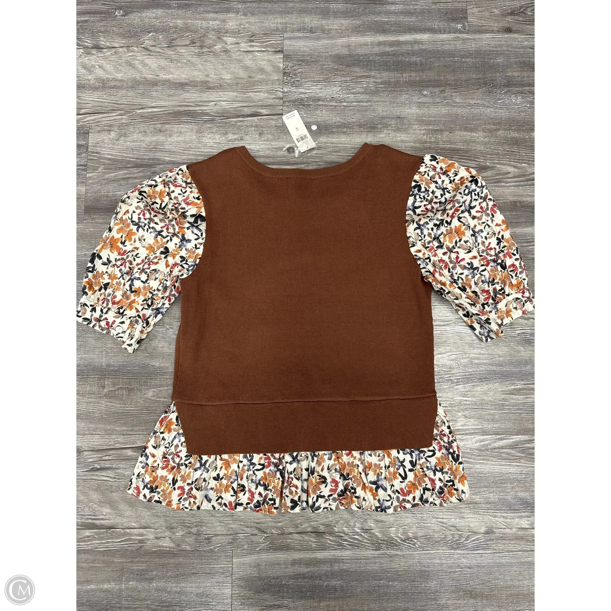Sweater By Anthropologie In Brown, Size: M