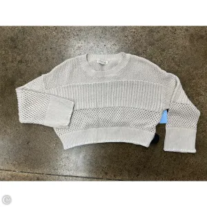Sweater By Clothes Mentor In Cream, Size: S