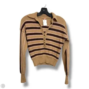 Sweater By Free People In Striped Pattern, Size: Xs