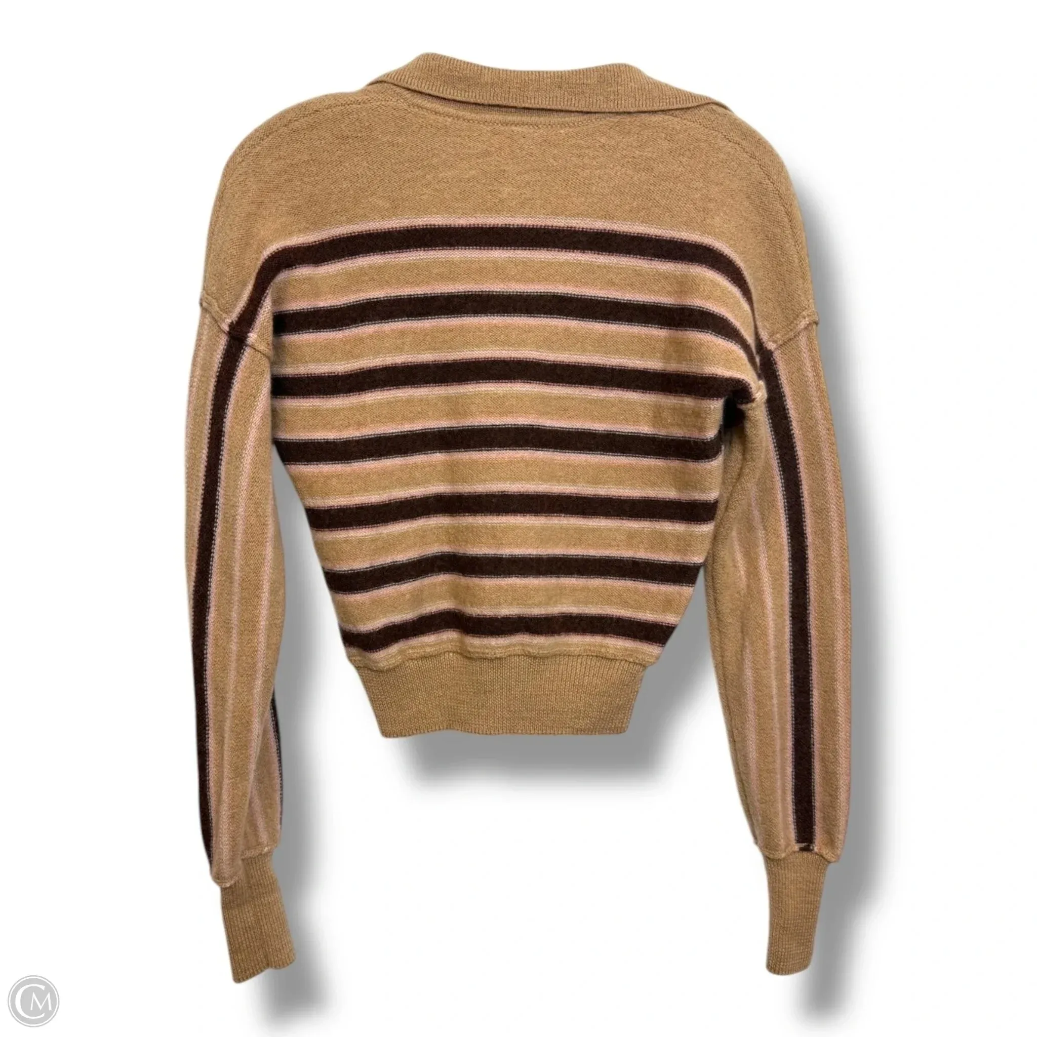 Sweater By Free People In Striped Pattern, Size: Xs