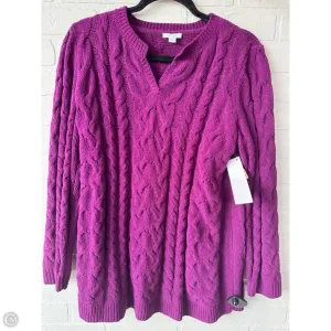 Sweater By J. Jill In Purple, Size: S