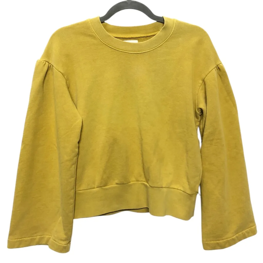 Sweater By Madewell In Yellow, Size:Xs
