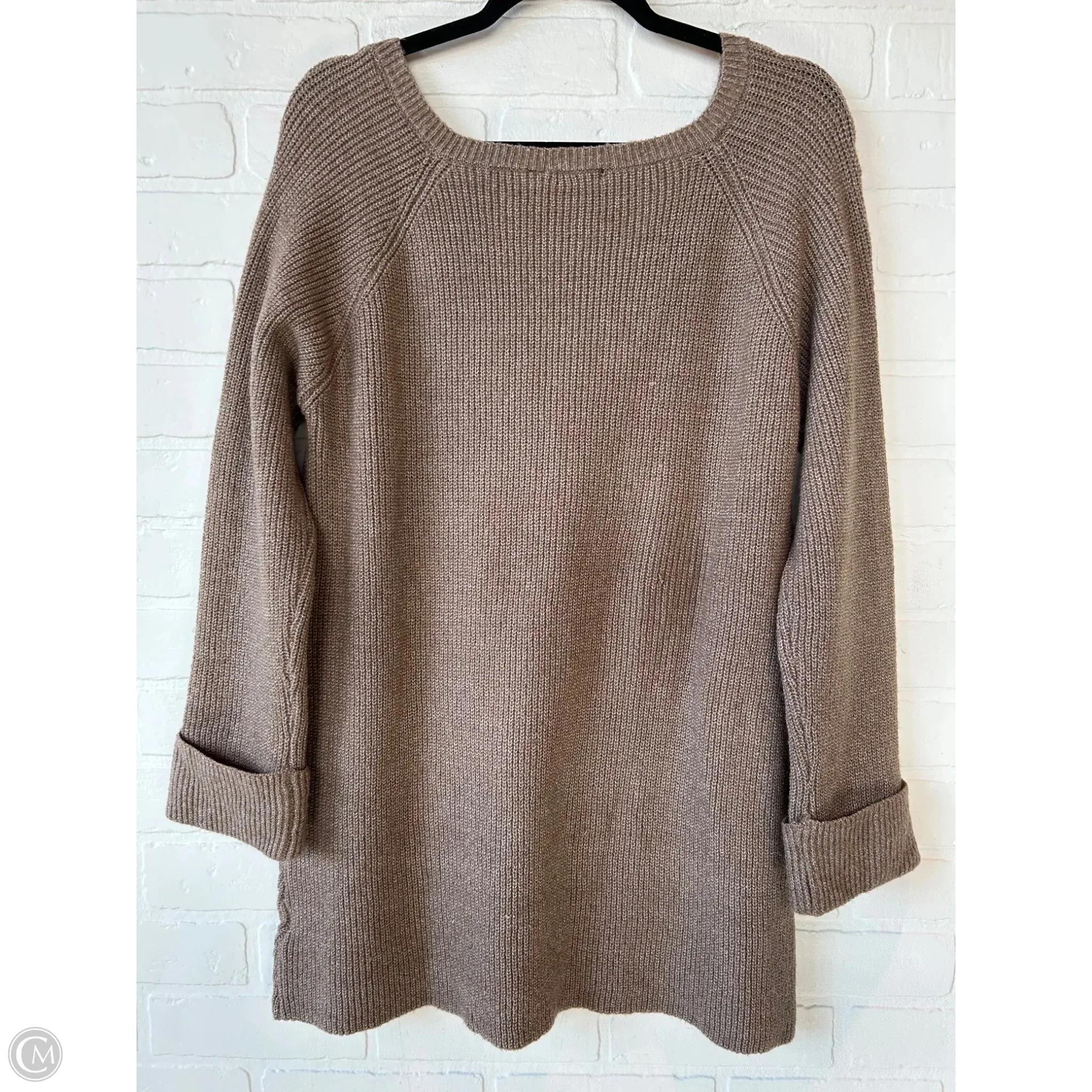 Sweater By Nina Leonard In Brown, Size: M
