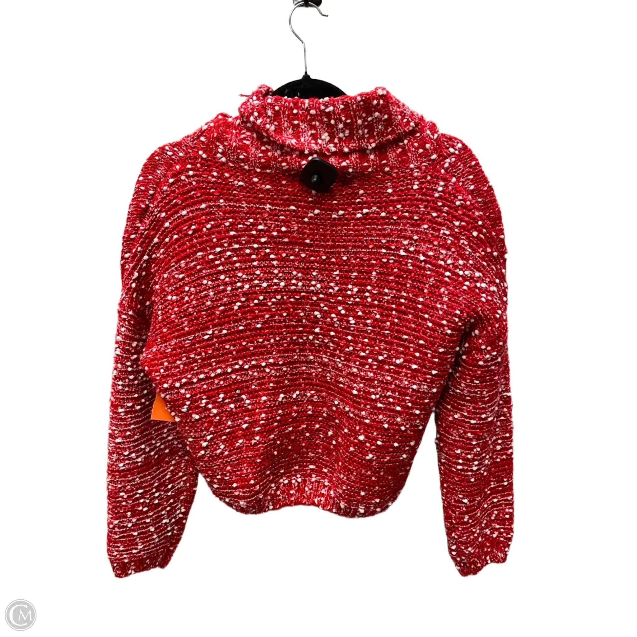 Sweater By P LUCA  In Red & White, Size: S