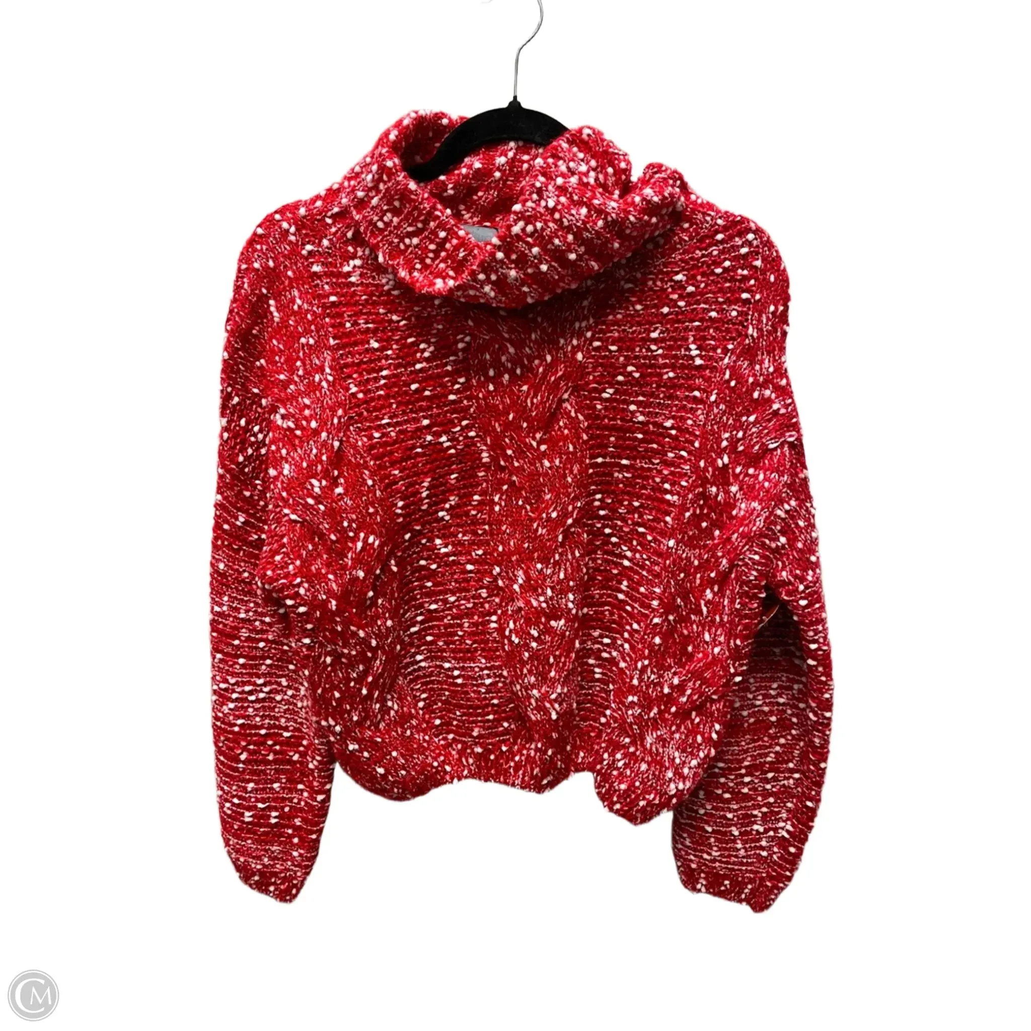 Sweater By P LUCA  In Red & White, Size: S