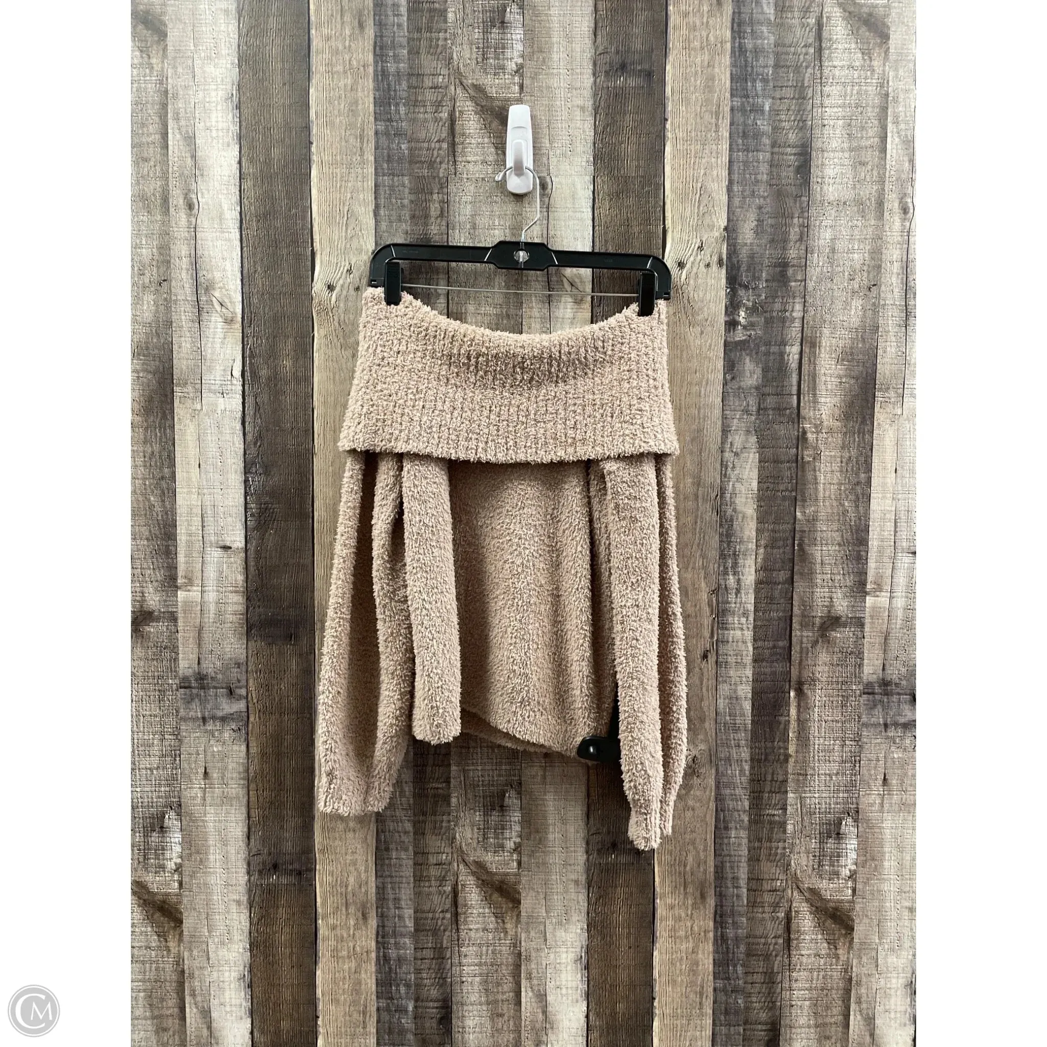 Sweater By Pink Rose In Tan, Size: M