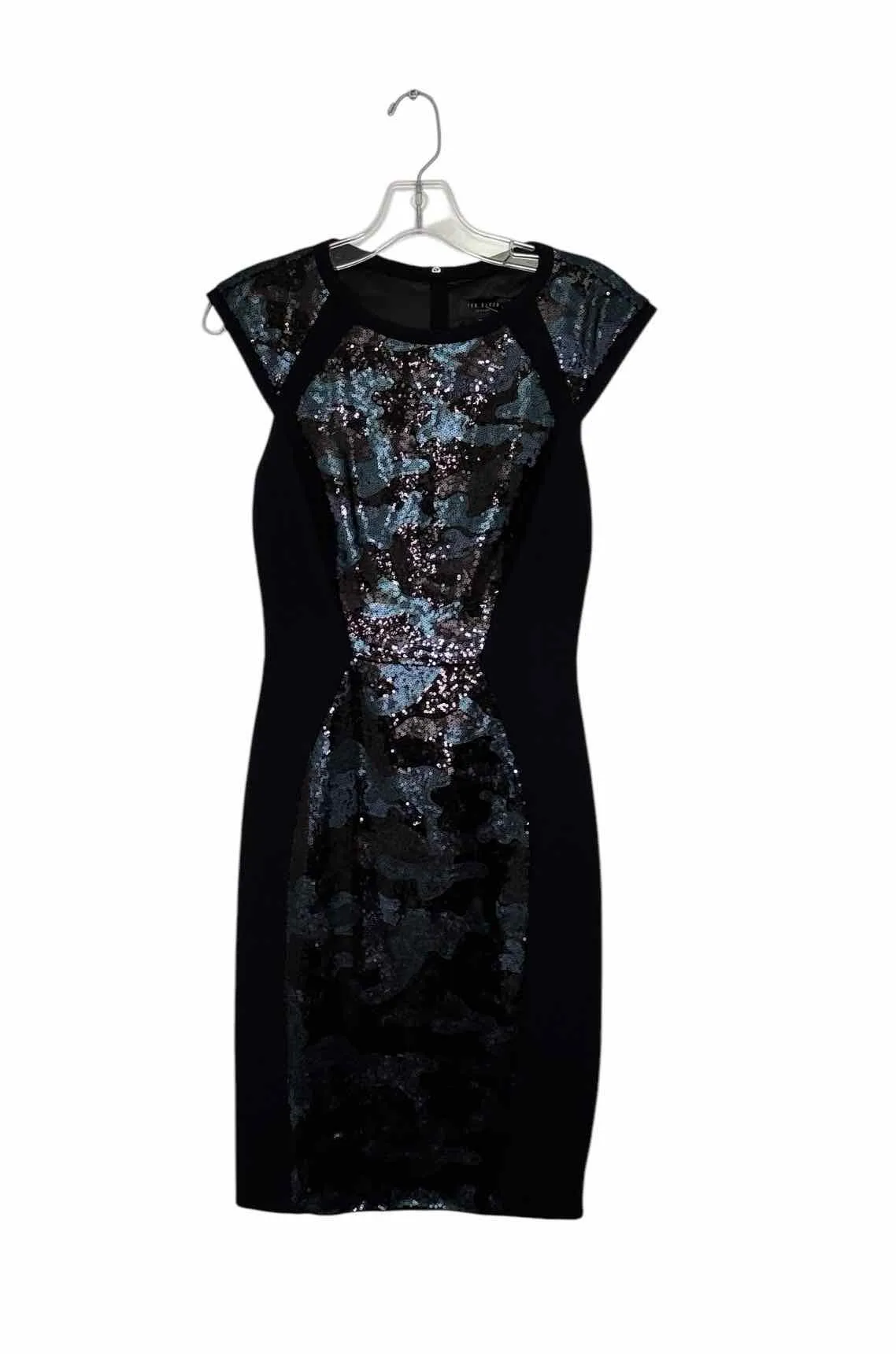 Ted Baker Size XS/S Black Pre-Owned Dress- Ladies