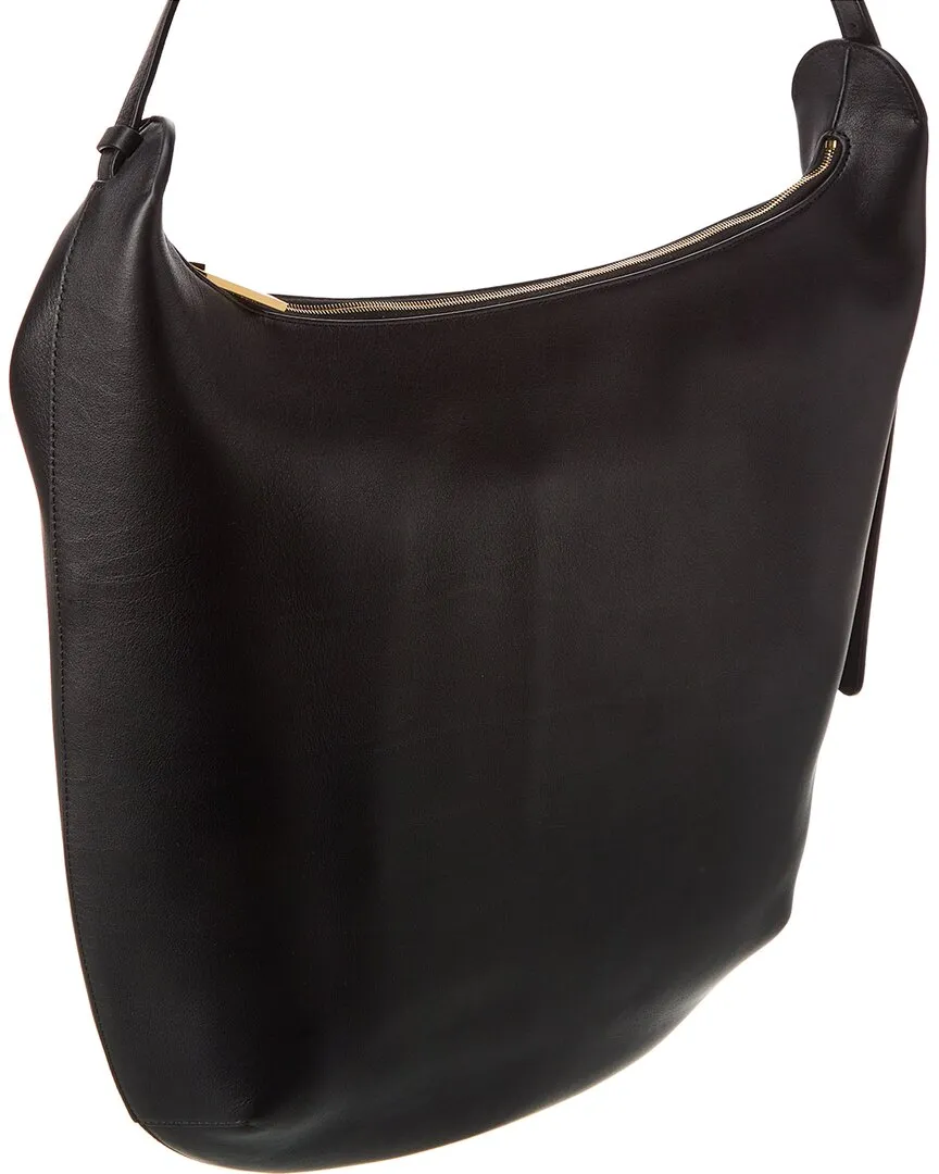 The Row Allie N/S Leather Hobo Bag
