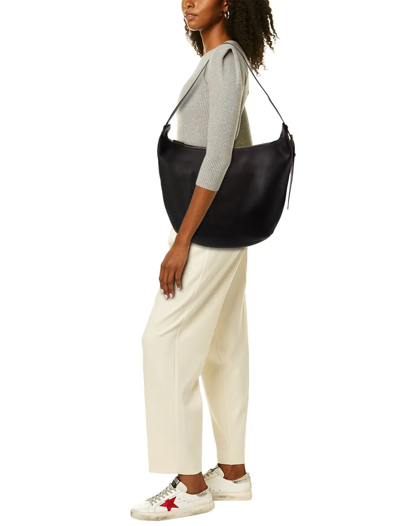 The Row Allie N/S Leather Hobo Bag