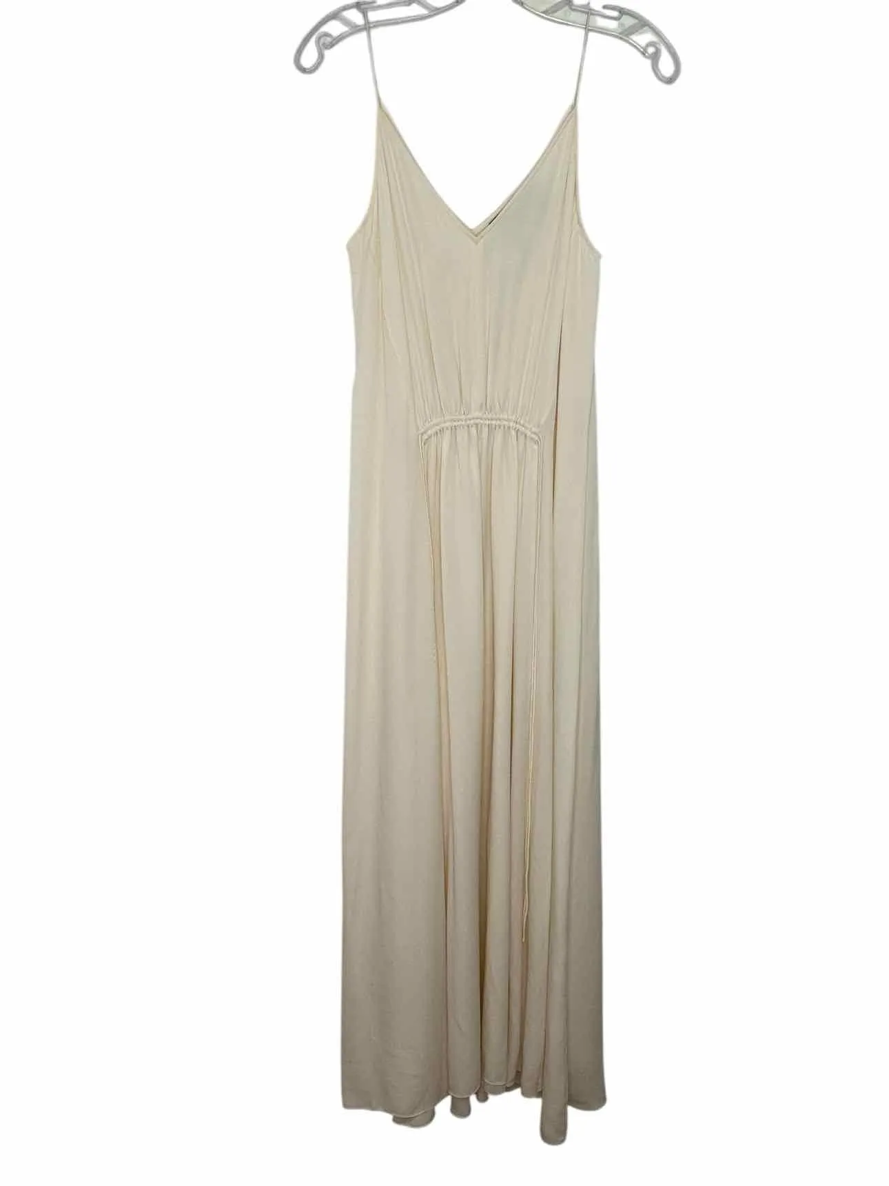 Theory Size 2 Ivory Pre-Owned Dress- Ladies