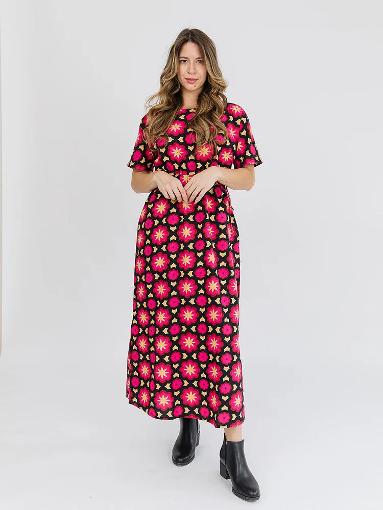 Top Rated Aimee Maxi Dress - Mod Fuchsia  Dont Miss Out!