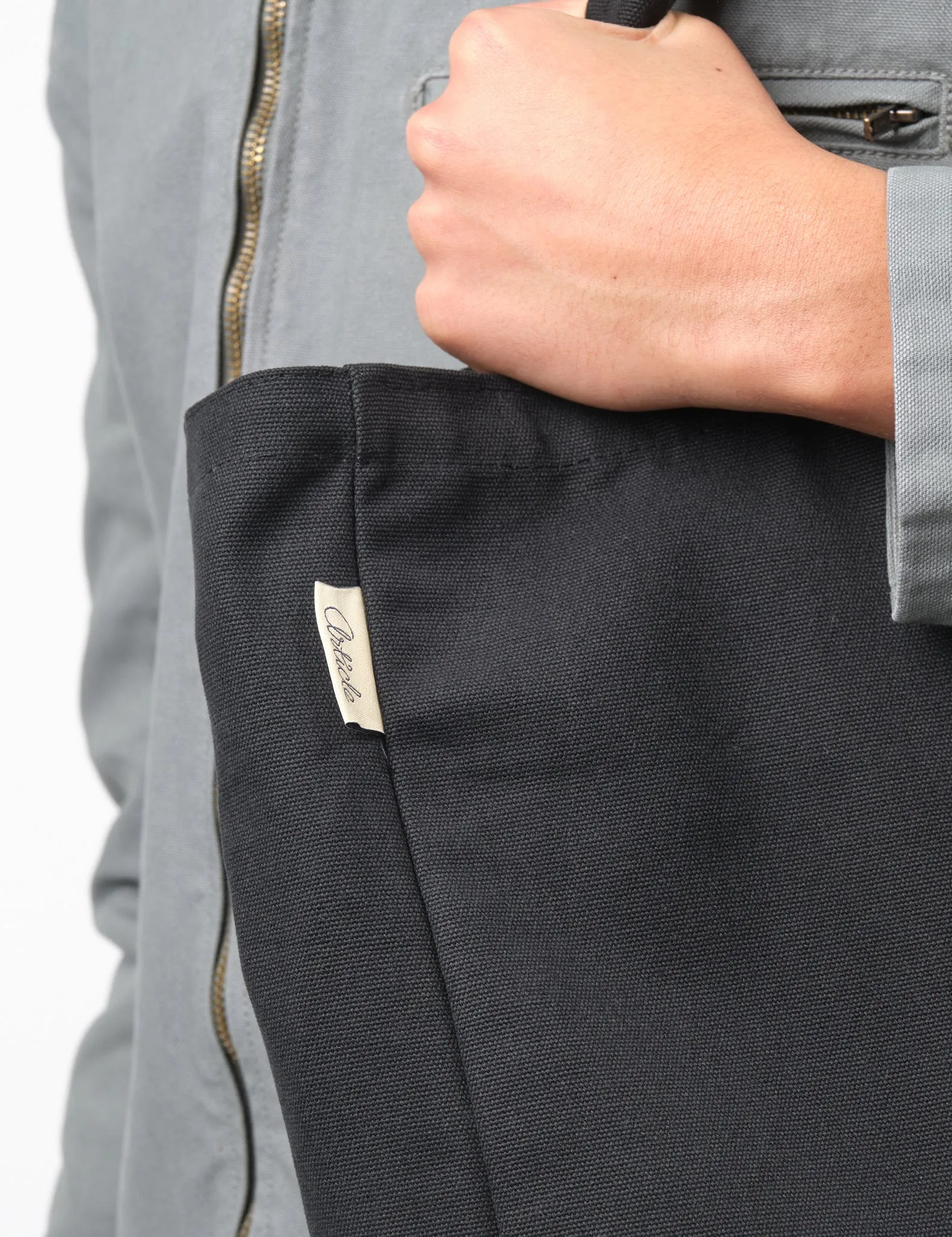 Top Rated Article Organic Heavy Canvas Tote Bag - Black  Last Chance!