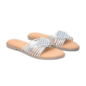 Top Rated Elena - Silver Sandals  Limited Stock!