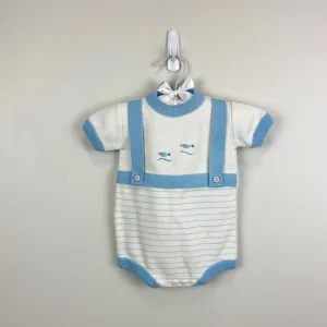 Top Rated Vintage Young Peoples Shops Lord & Taylor Fish Sweater Romper Medium  Stylish & Comfortable