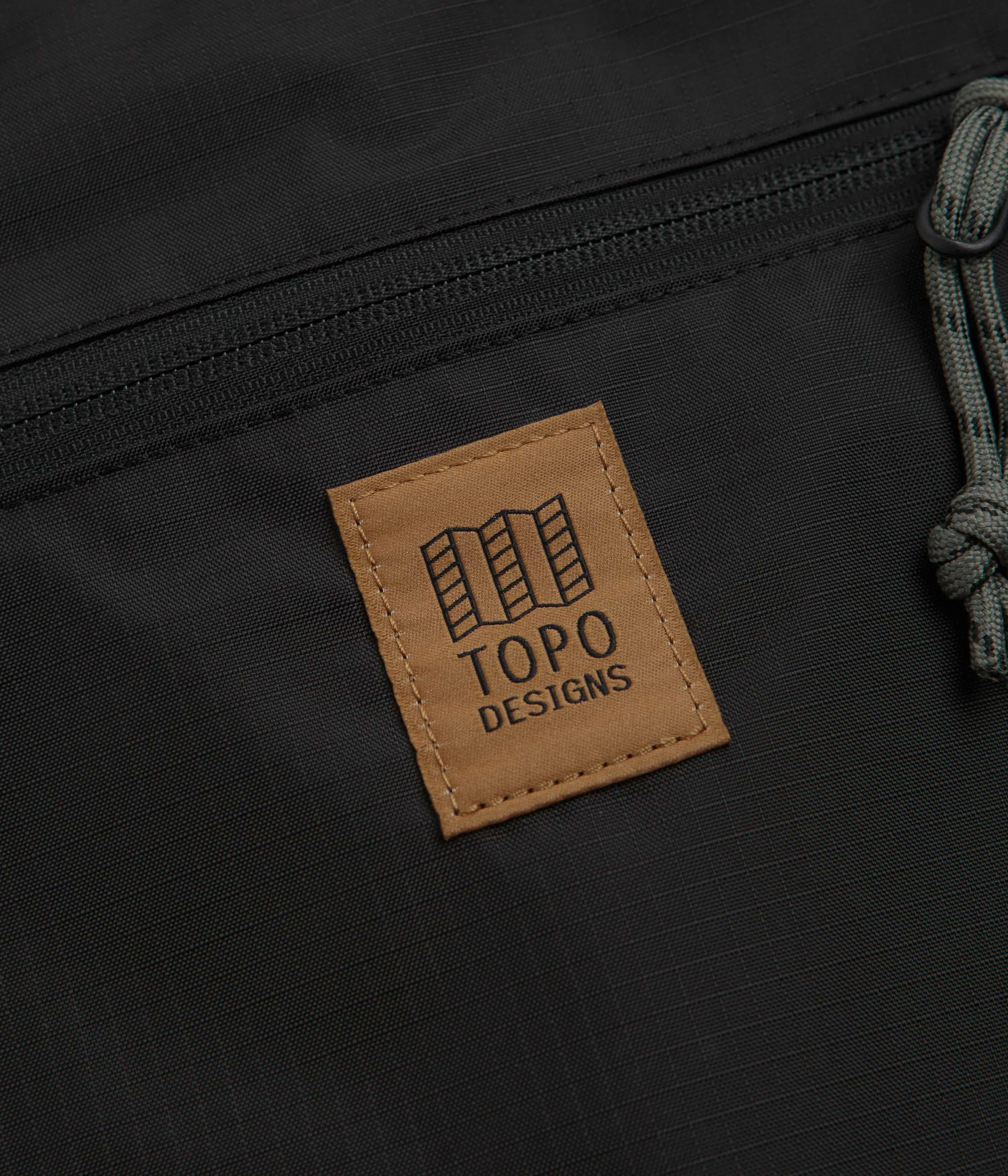 Topo Designs Mountain Utility Tote Bag - Black / Neutral