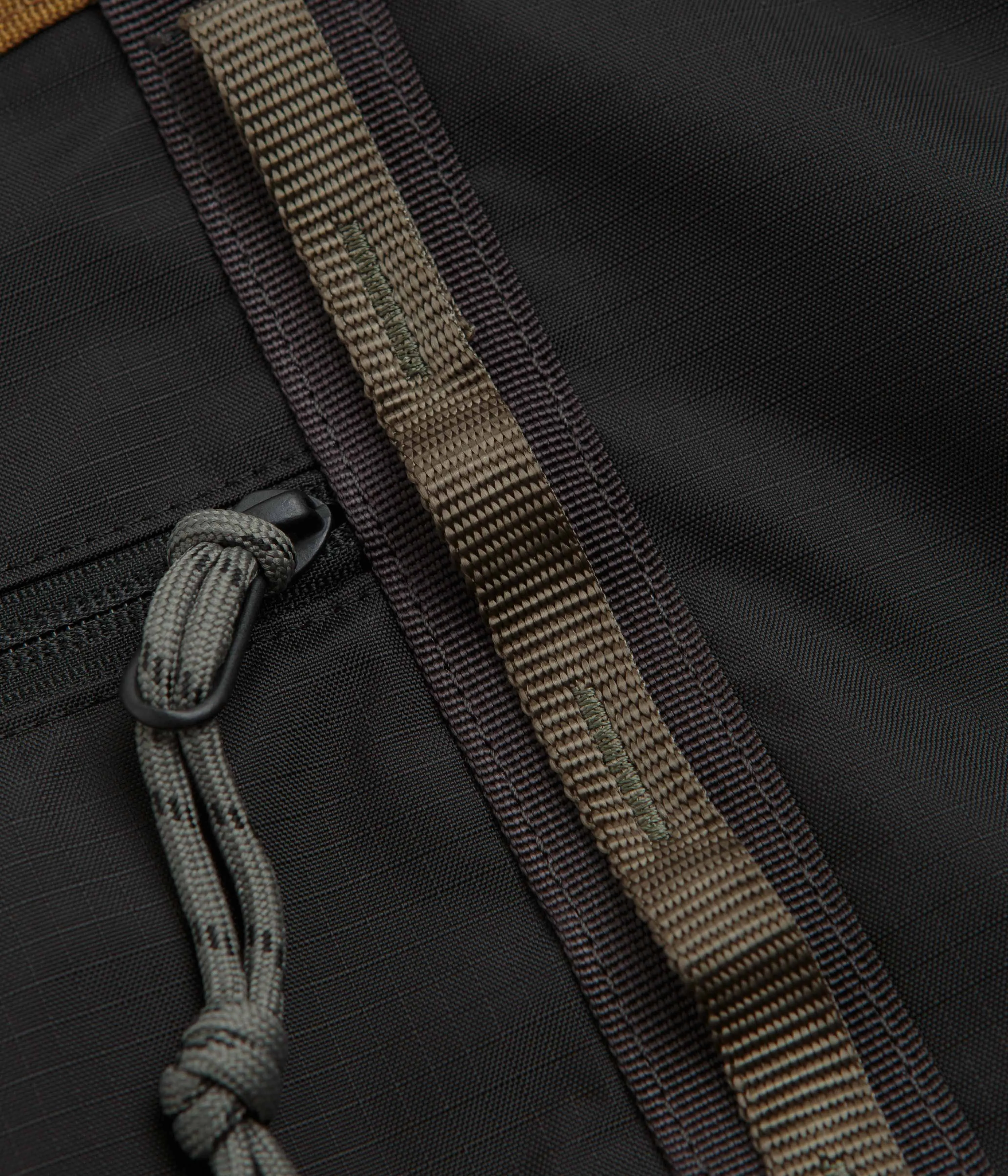 Topo Designs Mountain Utility Tote Bag - Black / Neutral