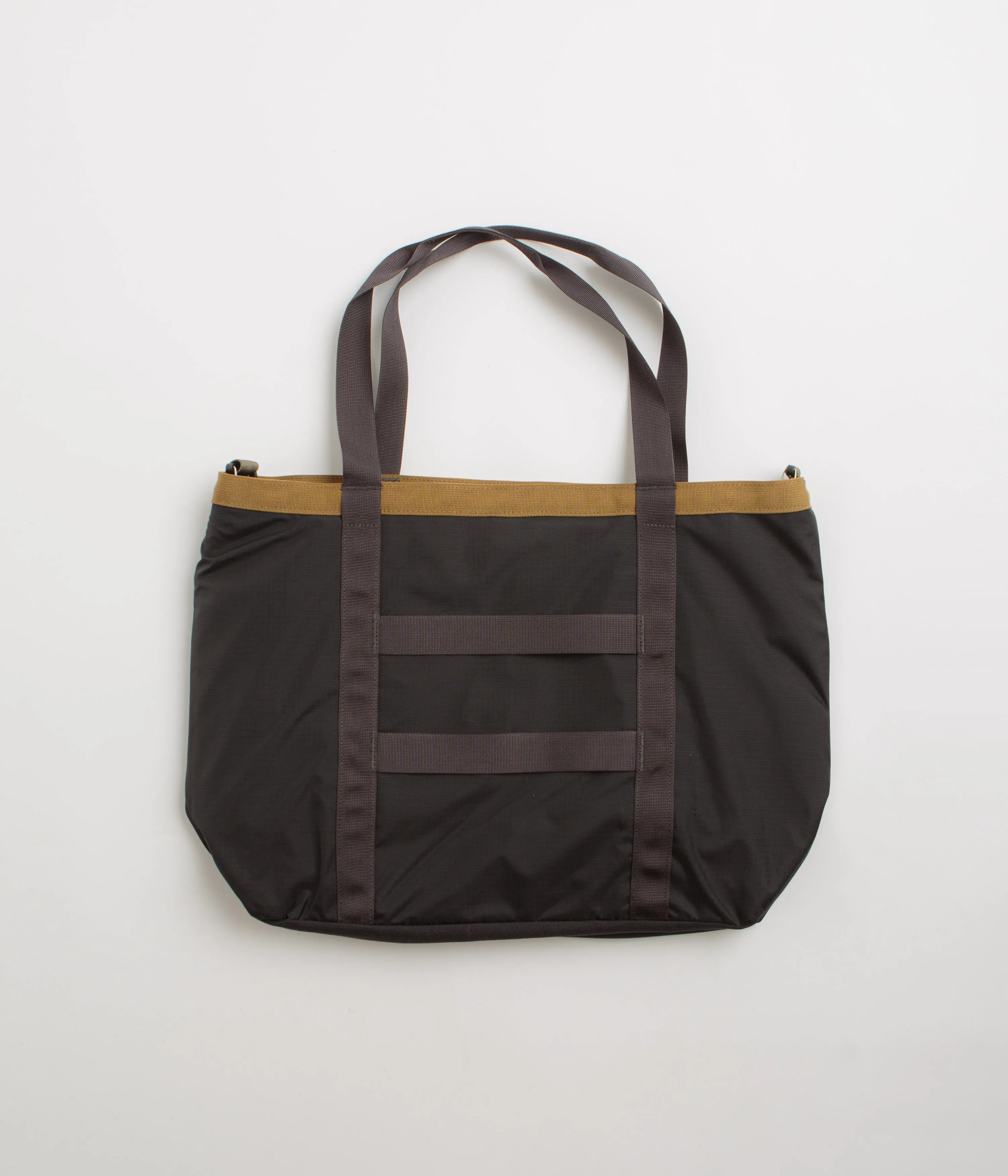 Topo Designs Mountain Utility Tote Bag - Black / Neutral