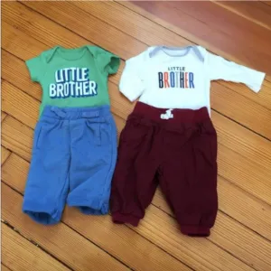 Trending Now 4 Piece Newborn Little Brother Bundle  Last Chance!