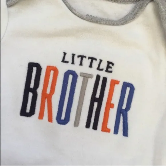 Trending Now 4 Piece Newborn Little Brother Bundle  Last Chance!