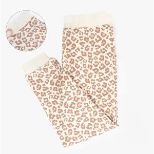 UGG KANTNER Womens Cotton Bottoms Vintage White Leopard