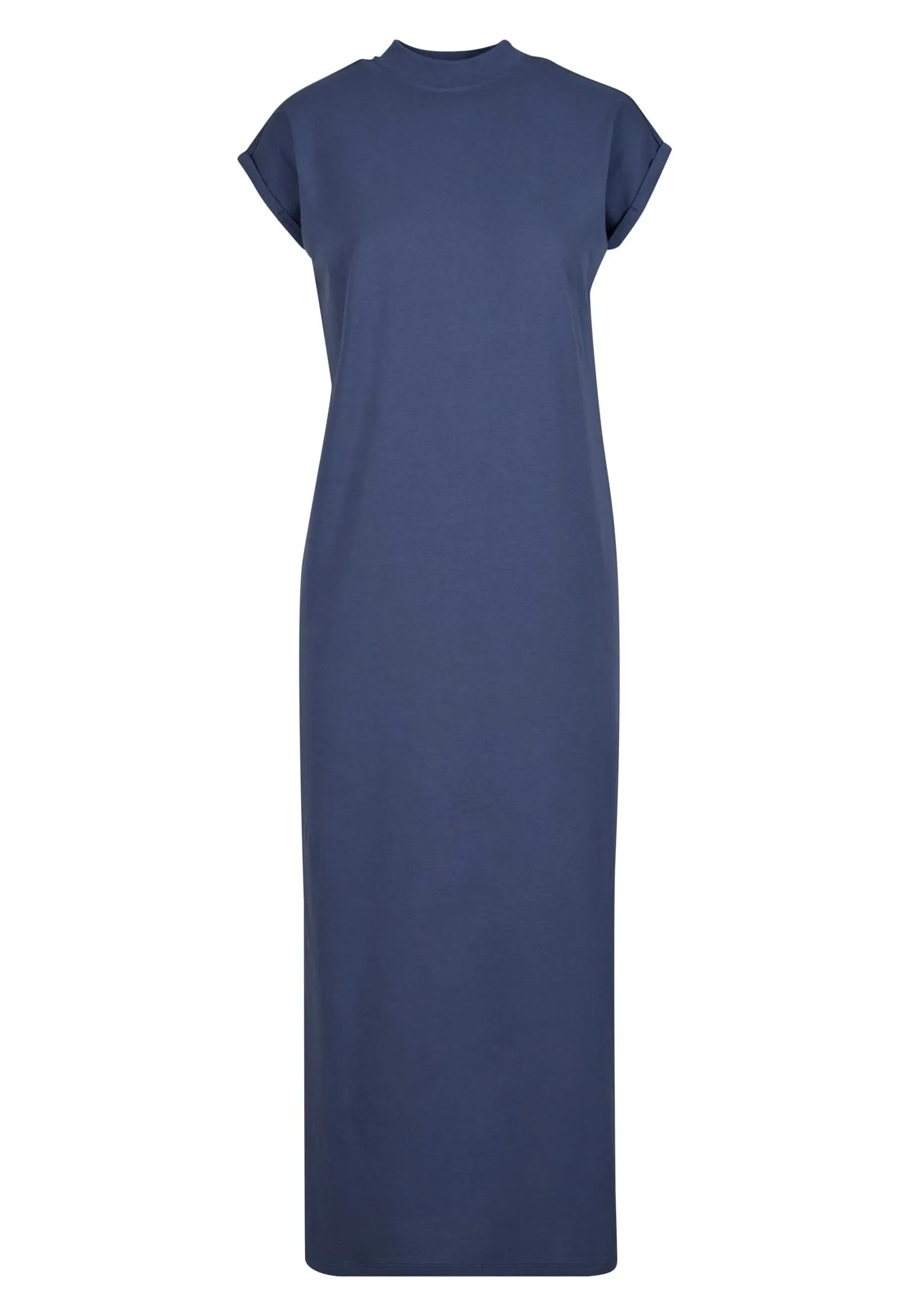 Urban Classics - Ladies Long Extended Shoulder Vintageblue - Dress