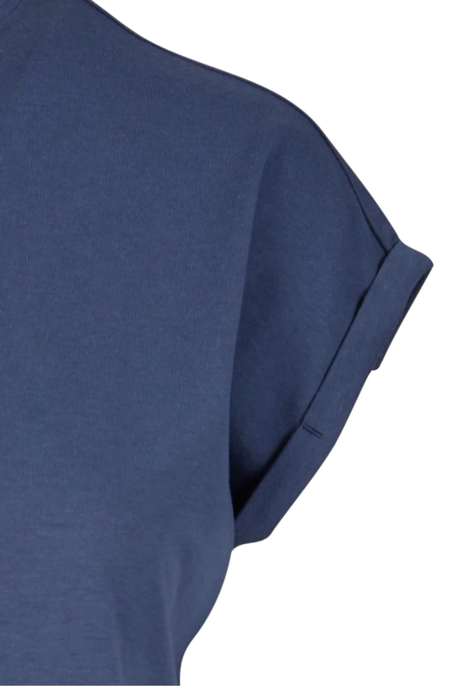 Urban Classics - Ladies Long Extended Shoulder Vintageblue - Dress