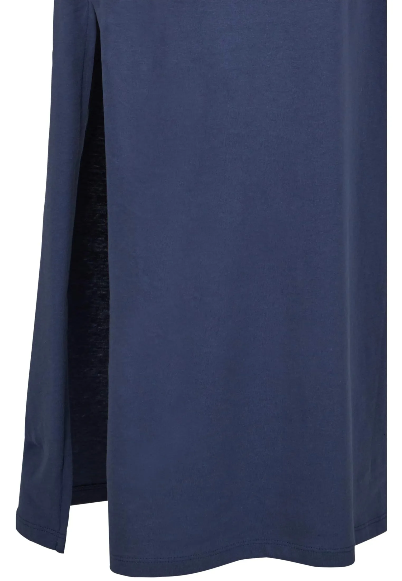 Urban Classics - Ladies Long Extended Shoulder Vintageblue - Dress