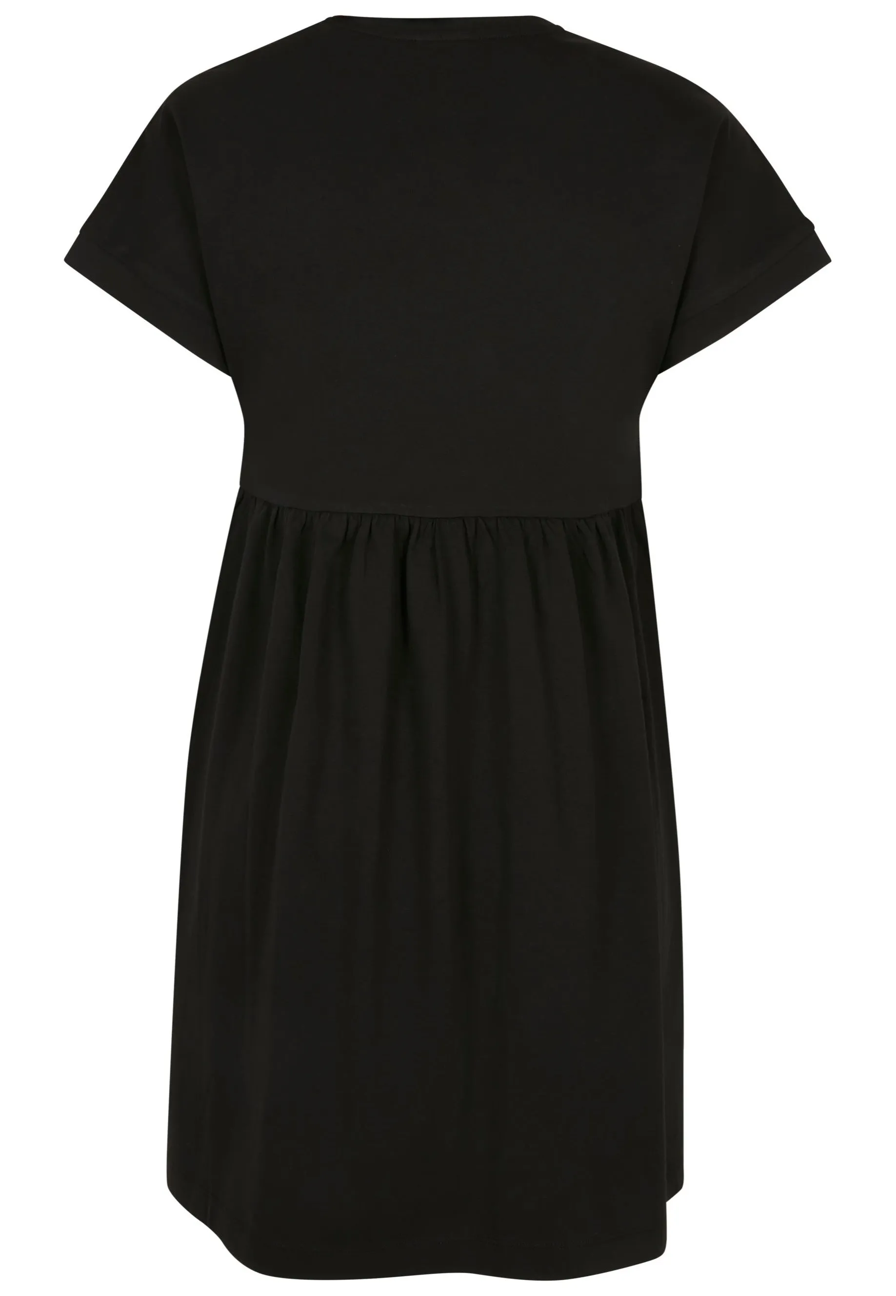Urban Classics - Ladies Organic Empire Valance Tee Black - Dress