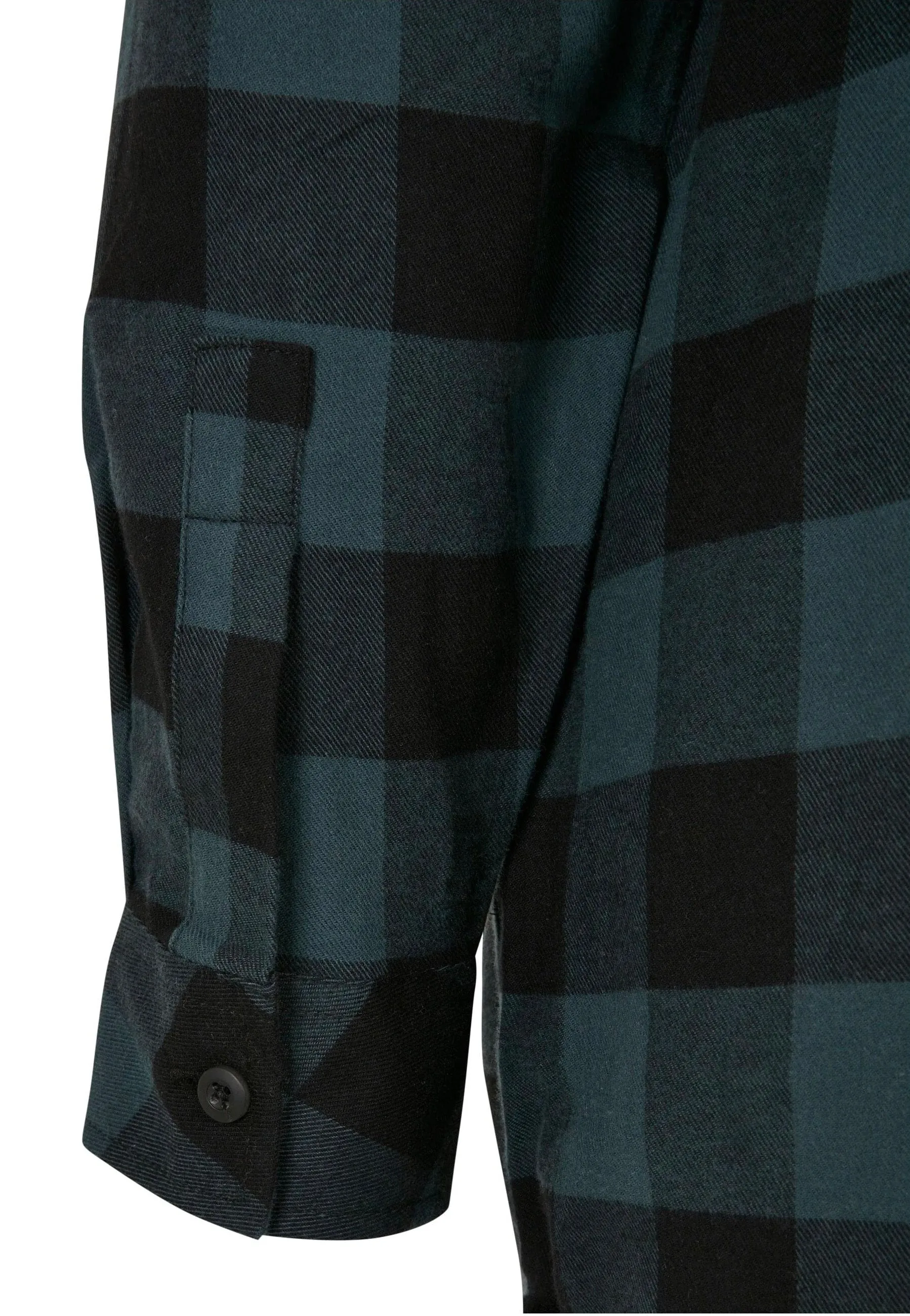 Urban Classics - Ladies Oversized Check Flannel Jasper/Black - Dress