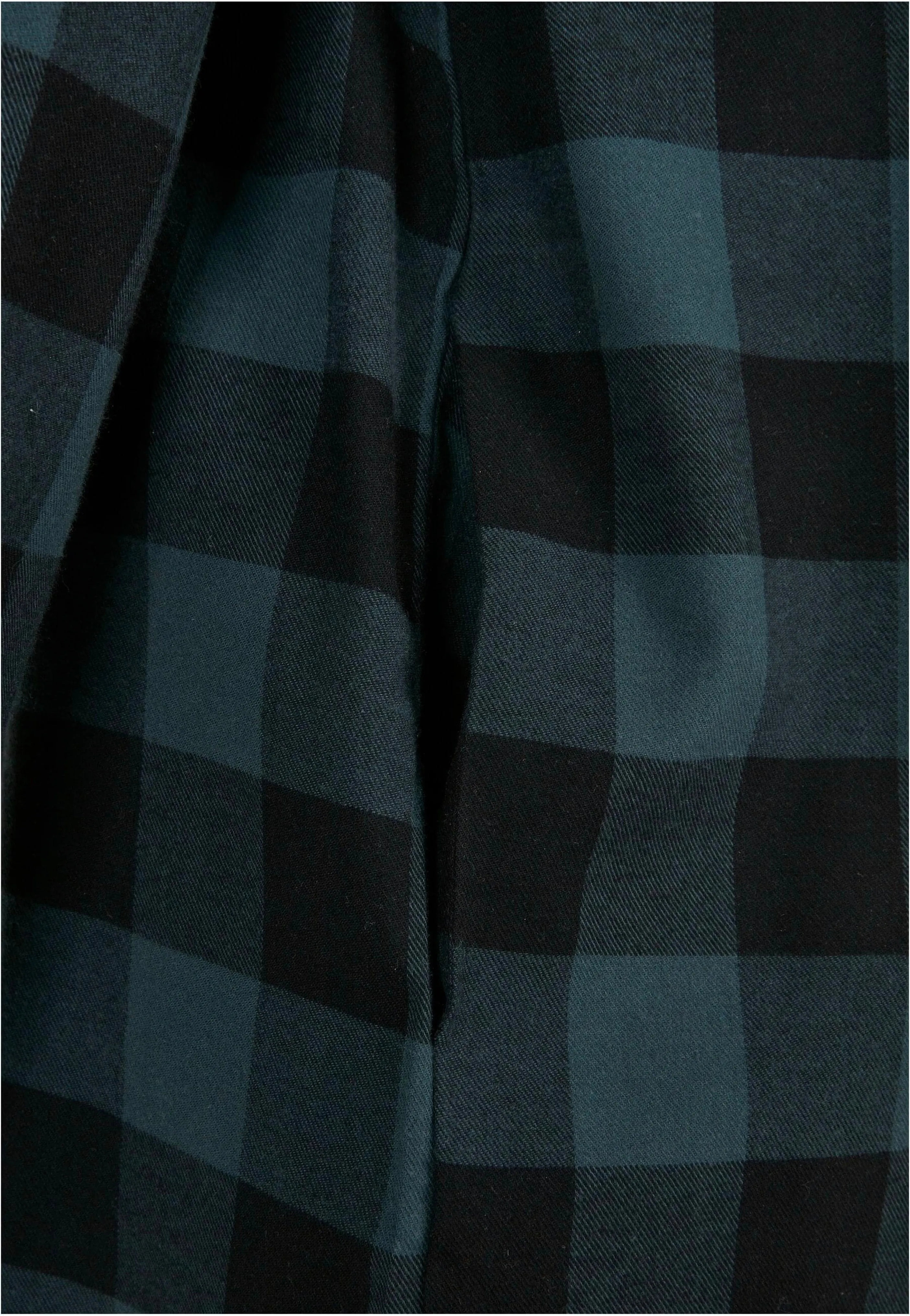 Urban Classics - Ladies Oversized Check Flannel Jasper/Black - Dress