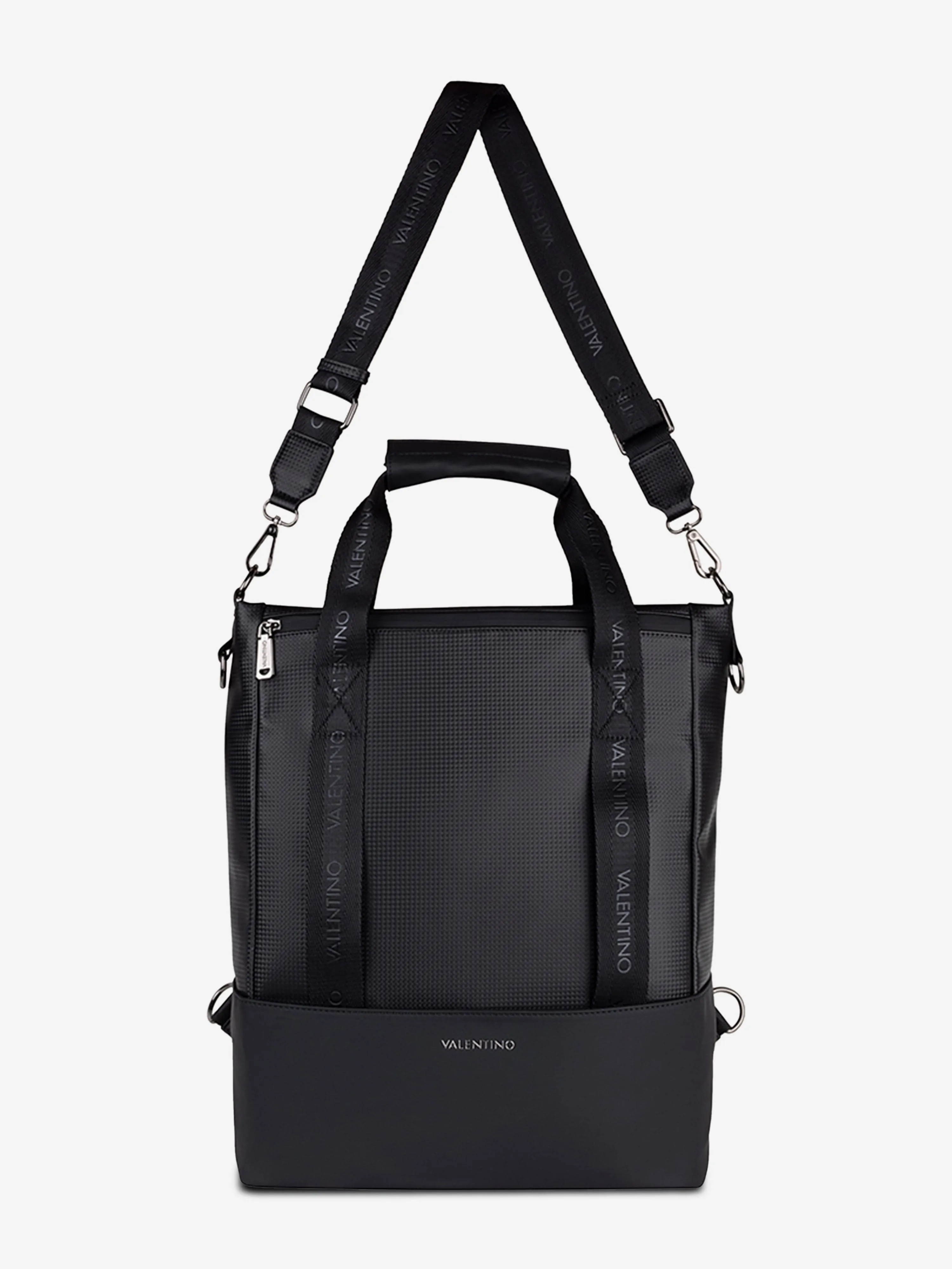 Valentino Cosmos Shopper Bag in Black (42cm)