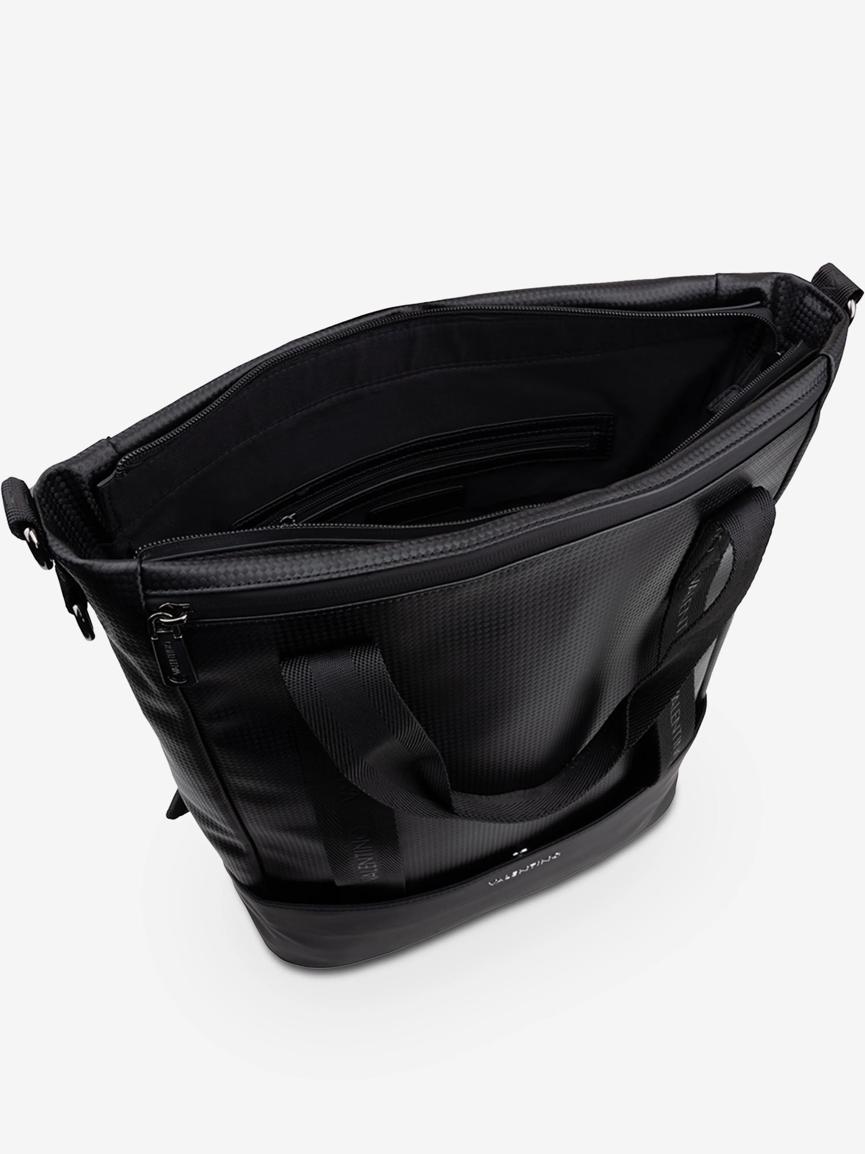 Valentino Cosmos Shopper Bag in Black (42cm)
