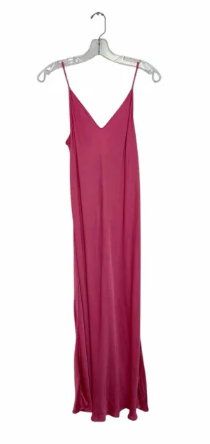 Velvet Size Large Pink Pre-Owned Dress- Ladies