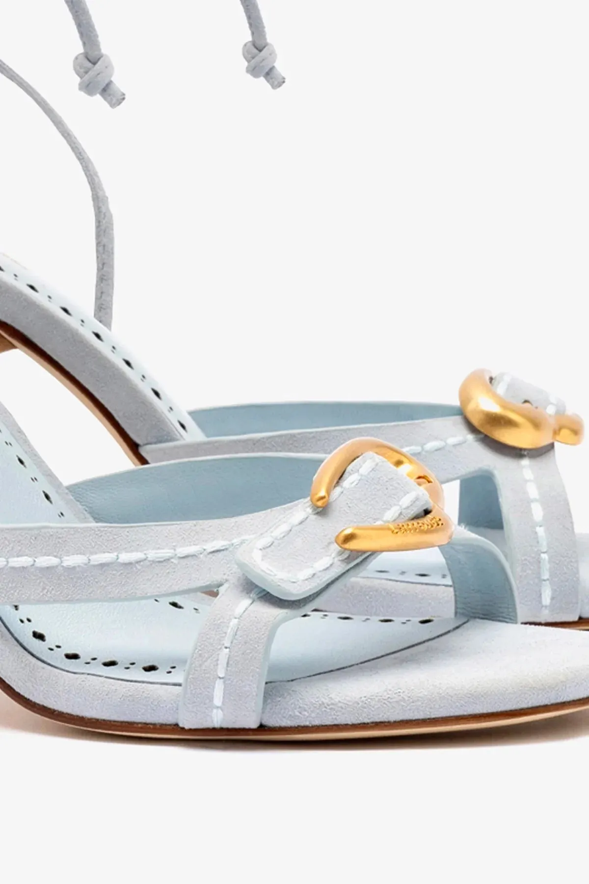 Verona Strappy Sandal In Maya Suede