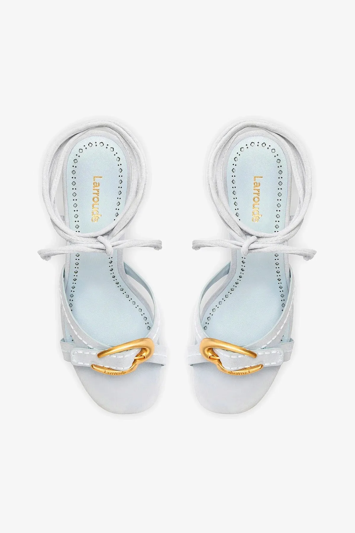 Verona Strappy Sandal In Maya Suede