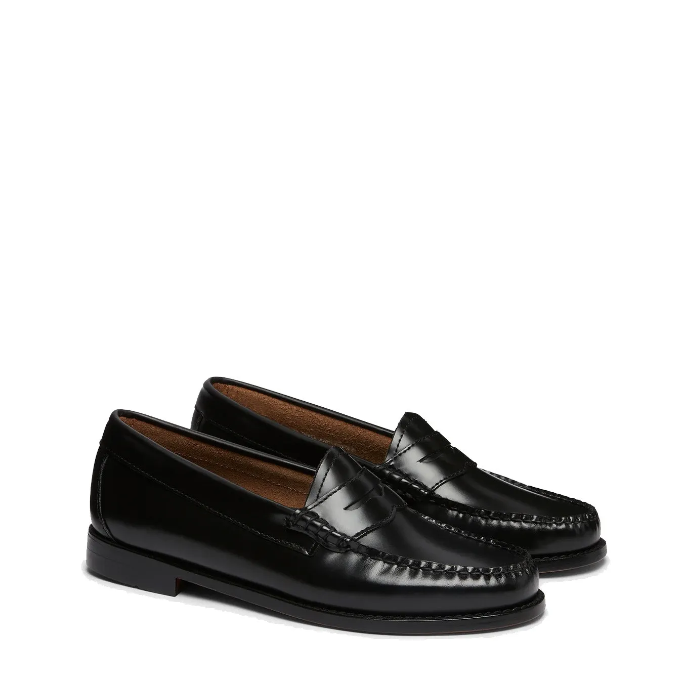 VIP Favorite G.H.Bass Womens Bass Weejun Penny Loafer Black Leather  Today Only!