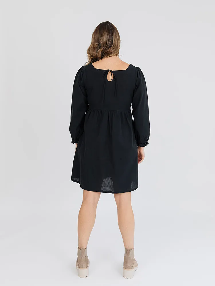 VIP Favorite Nico Mini Dress - Black  Almost Sold Out!